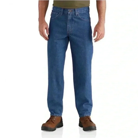 Carhartt Other - Carhartt Relaxed Fit Straight B17DST Men's Jeans Sz Tag=40x30 actual=40 x 29 EUC
